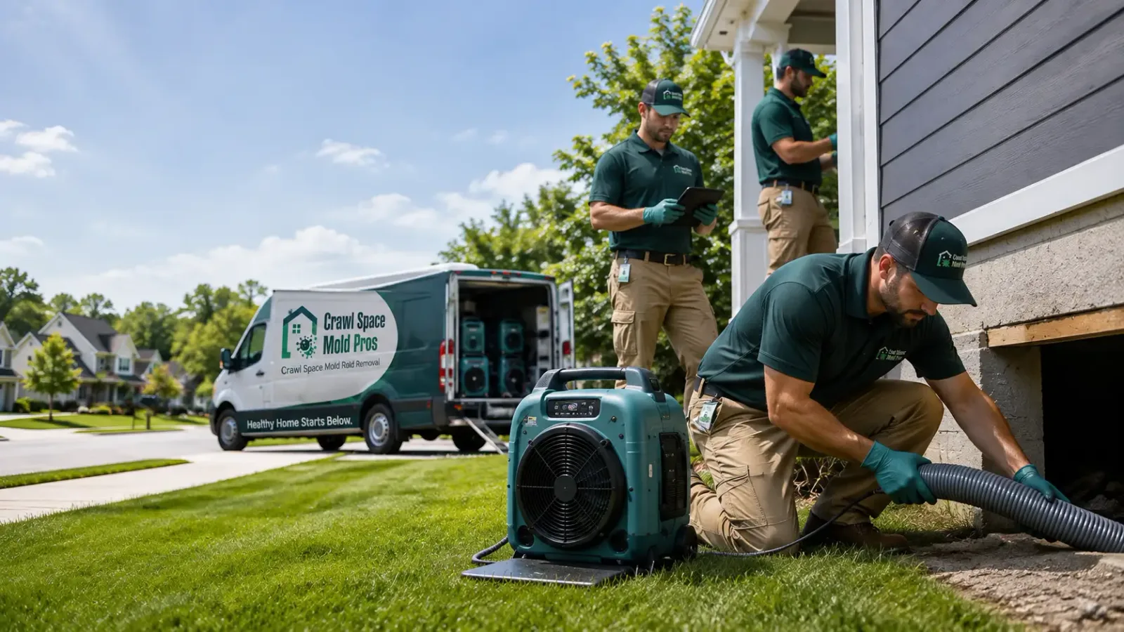 Crawl Space Mold Removal in Groveland, FL